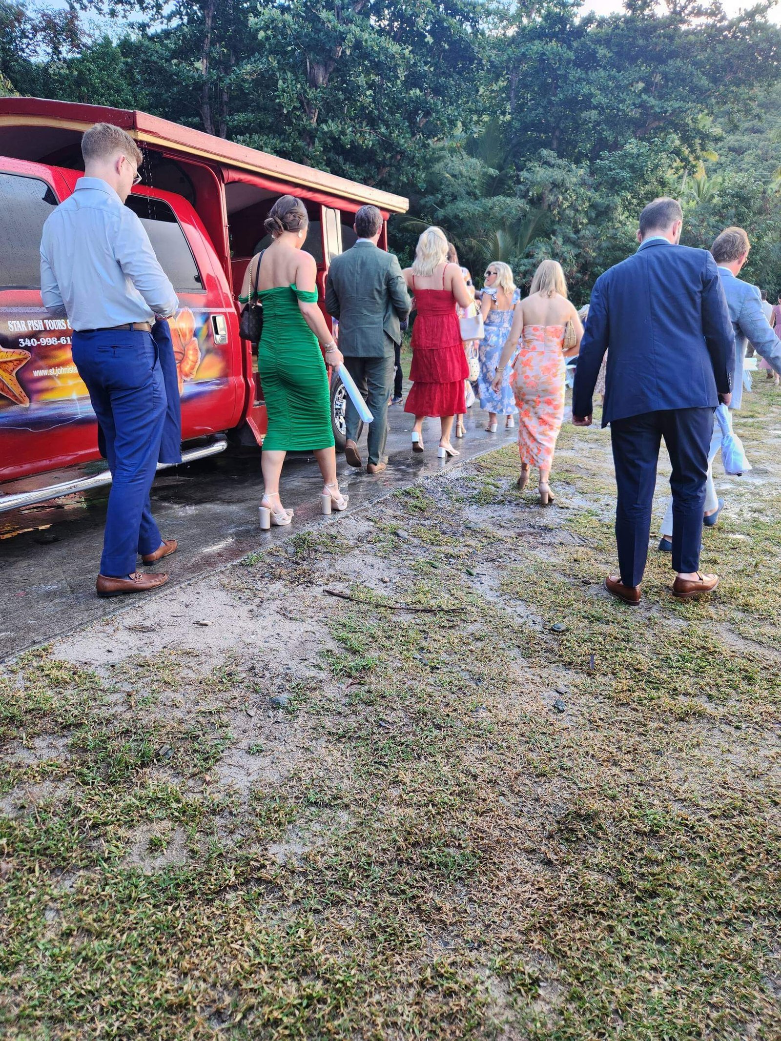 St John Wedding taxi services